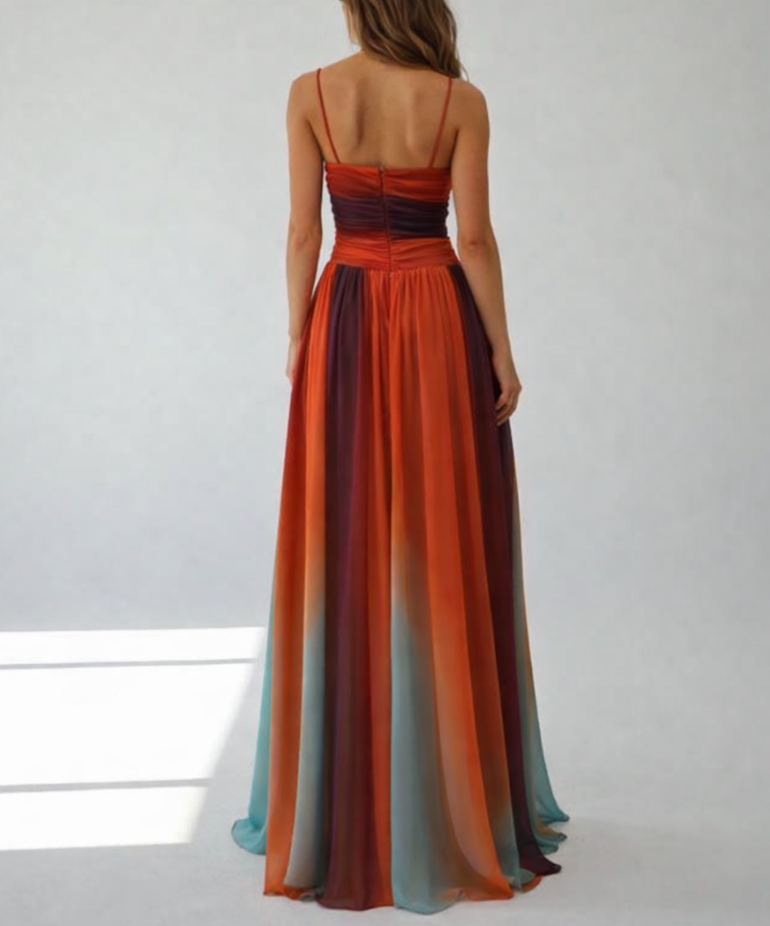 Elegant Maxikjole Lilla