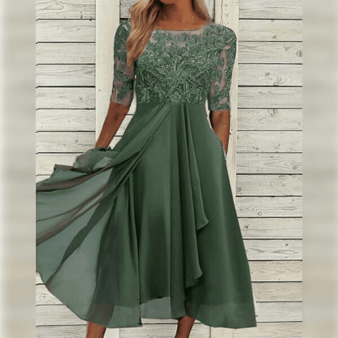 Kjole Eleganse Blonde Léa