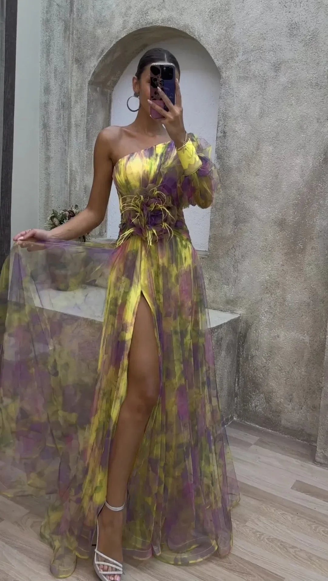 Kjole Eleganse Floral