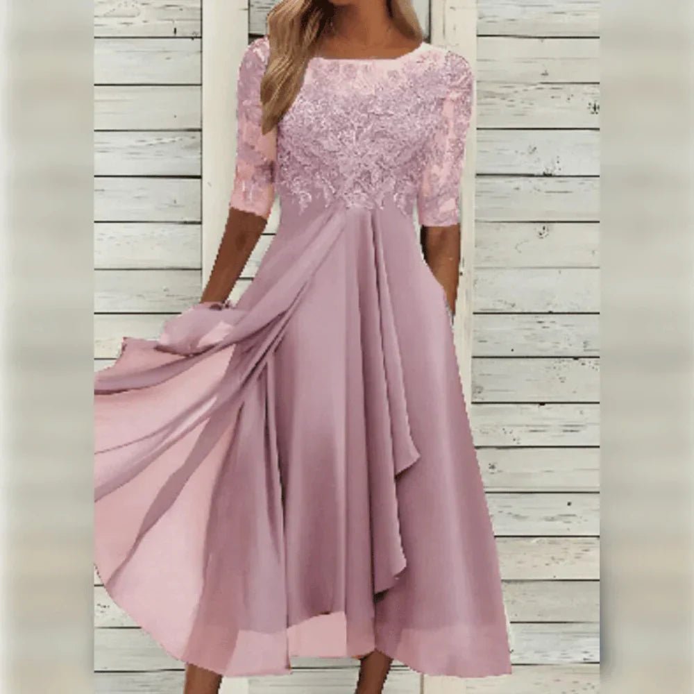 Kjole Eleganse Blonde Léa