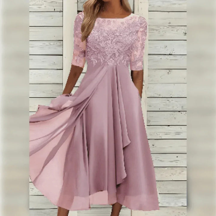 Kjole Eleganse Blonde Léa