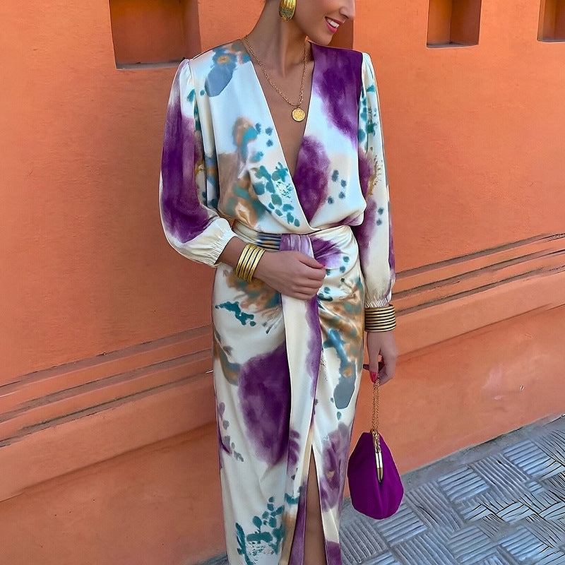 Midi Elegant med Raffinerte Mønstre